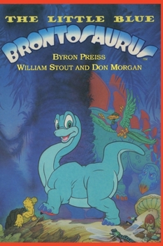 Hardcover The Little Blue Brontosaurus Book