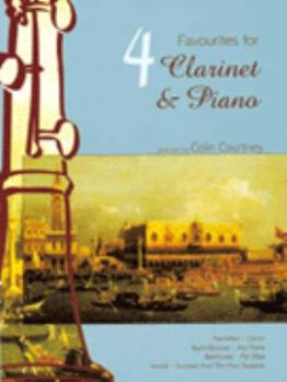 Paperback Four Favourites for Clarinet and Piano Book
