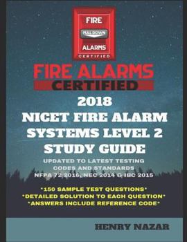 Paperback Nicet Fire Alarm Systems Level 2 Study Guide Book