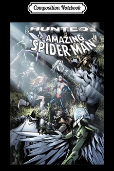 Composition Notebook: Marvel Comixology Spider-Man Hunted Part 2 Comic Book Cover  Journal/Notebook Blank Lined Ruled 6x9 100 Pages