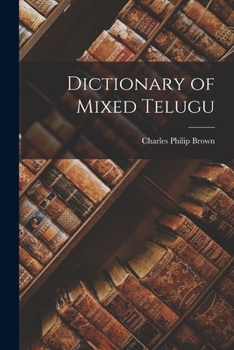 Paperback Dictionary of Mixed Telugu Book