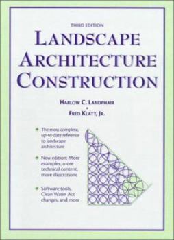 Paperback Landscape Architecture Construction Book