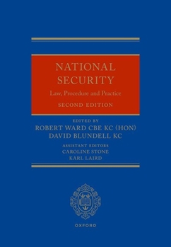 Hardcover National Security Law, Procedure and Practice Book