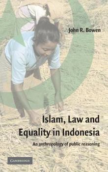 Hardcover Islam, Law, and Equality in Indonesia Book