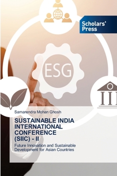 Paperback Sustainable India International Conference (Siic) - II Book