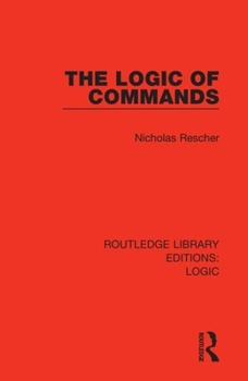 Paperback The Logic of Commands Book