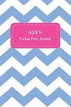 Paperback Aja's Pocket Posh Journal, Chevron Book