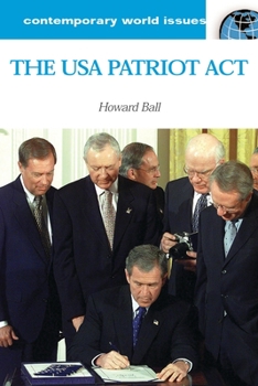 Hardcover The USA Patriot ACT: A Reference Handbook Book