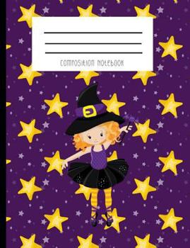 Paperback Composition Book: Twitches Ballerina Notebook Book