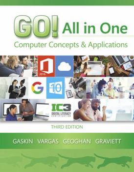 Spiral-bound Go! All in One: Computer Concepts and Applications Book