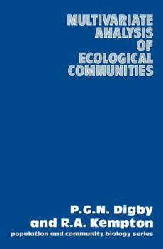 Paperback Multivariate Analysis of Ecological Communities Book
