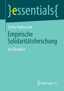 Paperback Empirische Solidaritätsforschung: Ein Überblick [German] Book