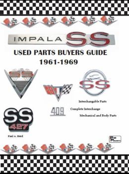 Paperback Impala Super Sport Used Parts Buyers Guide 1962-1969 Book