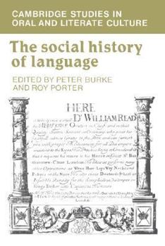 Paperback The Social History of Language Book