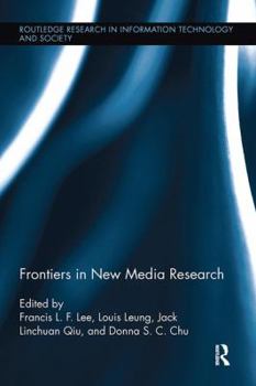 Paperback Frontiers in New Media Research Book