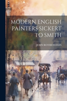 Paperback Modern English Painters Sickert to Smith Book