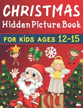 Paperback Christmas hidden picture book For Kids Ages 12-15 Book