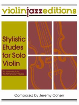 Sheet music Stylistic Etudes for Solo Violin Book