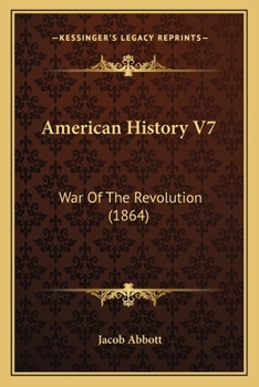 American History: War of the Revolution