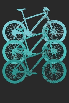 Notebook: Mountainbike Dot Grid 6x9 120 Pages