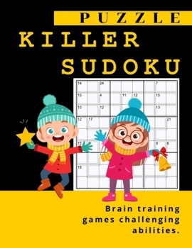 Paperback Puzzle Killer Sudoku: Best Puzzles Killers Sudokus Book, Fun Brain Training Games Challenging And Testing Your Abilities Book