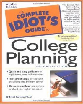 Paperback Complete Idiot's Guide to College Planning Book