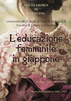 Paperback L'educazione femminile in Giappone [Italian] Book