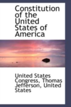 Paperback Constitution of the United States of America Book