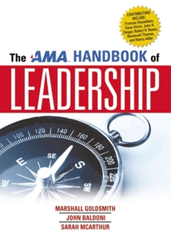 Hardcover The AMA Handbook of Leadership Book