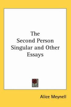 Paperback The Second Person Singular and Other Essays Book