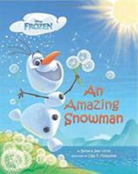 Hardcover An Amazing Snowman Book