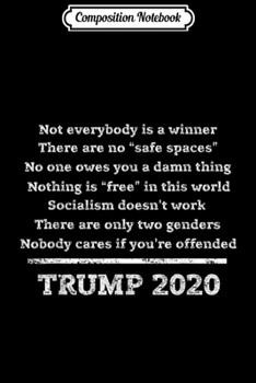 Composition Notebook: Trump 2020 I Voted Trump Flag Conservative 45 Journal/Notebook Blank Lined Ruled 6x9 100 Pages