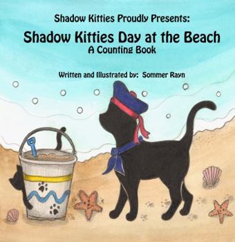Paperback Shadow Kitties Day at the Beach, a Counting Book