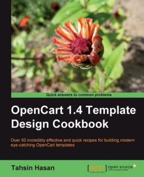 Paperback Opencart 1.4 Template Design Cookbook Book