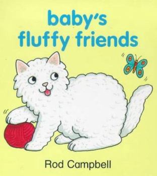 Hardcover Baby's Fluffy Friends Book