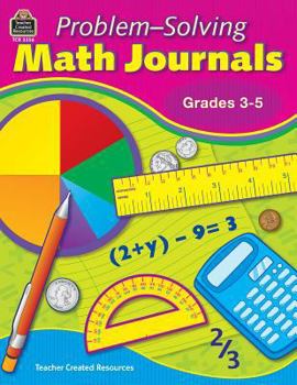 Paperback Problem-Solving Math Journals for Grades 3-5 Book