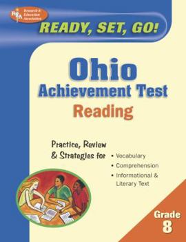 Paperback Ohio Achievement Test, Grade 8: Reading Book