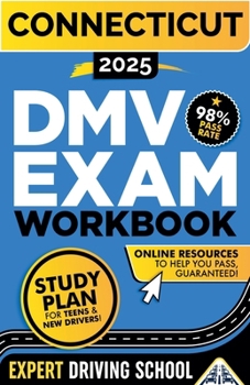 Paperback Connecticut DMV Exam Workbook Book