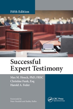 Paperback Successful Expert Testimony Book