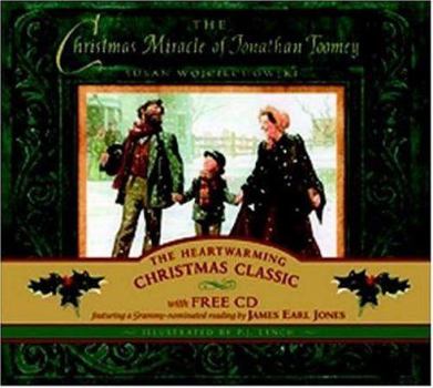 Hardcover The Christmas Miracle of Jonathan Toomey [With CD (Audio)] Book