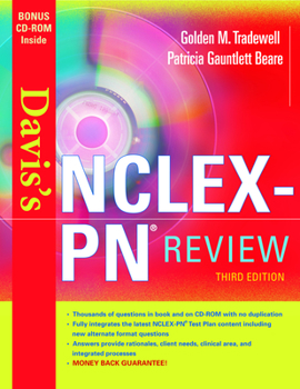 Paperback Davis's Nclex-Pn? Review [With CDROM] Book