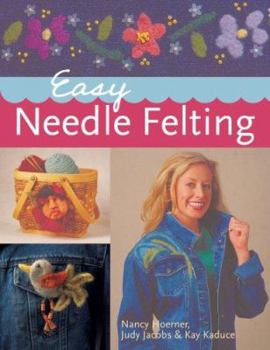 Paperback Easy Needle Felting Book