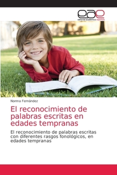Paperback El reconocimiento de palabras escritas en edades tempranas [Spanish] Book