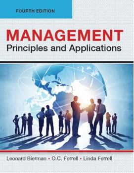 Paperback Management: Principles and Applications Book