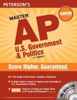 Paperback Master AP U.S Government and Politics: Everything You Need to Get AP* Credit and a Head Start on College Book