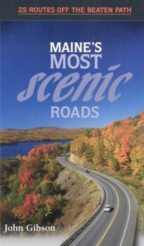 Paperback Maine's Most Scenic Roads Book