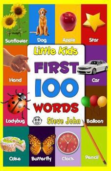 Paperback Little Kids First 100 Words: Little Kids Books Book