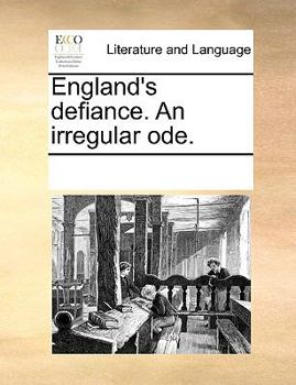 Paperback England's Defiance. an Irregular Ode. Book