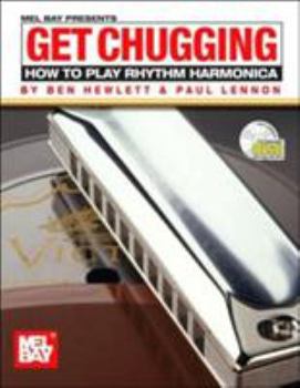 Paperback Mel Bay Get Chugging How to Play Rhythm Harmonica Book