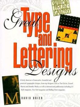 Hardcover Great Type & Lettering Designs Book